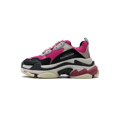 Balenciaga Triple S Pink  541624 W09E1 1708  01