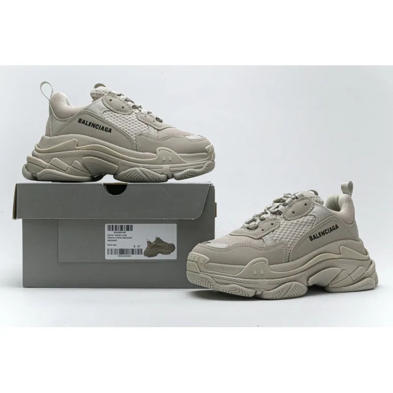 balenciaga triple s rice ash Women