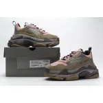  Balenciaga Triple S Grey Pink  490672 W09O5 1036??