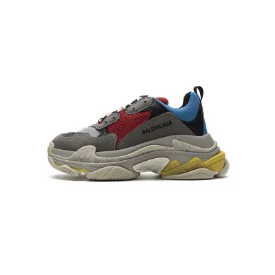 Balenciaga Triple S Blue Red 483513 W06E3 4365  01