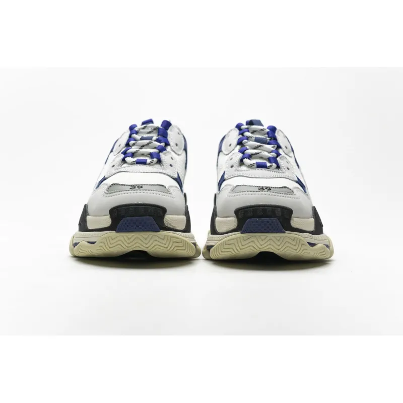 Balenciaga Triple S Black Blue Violet  490672 W09O5 1005 ??