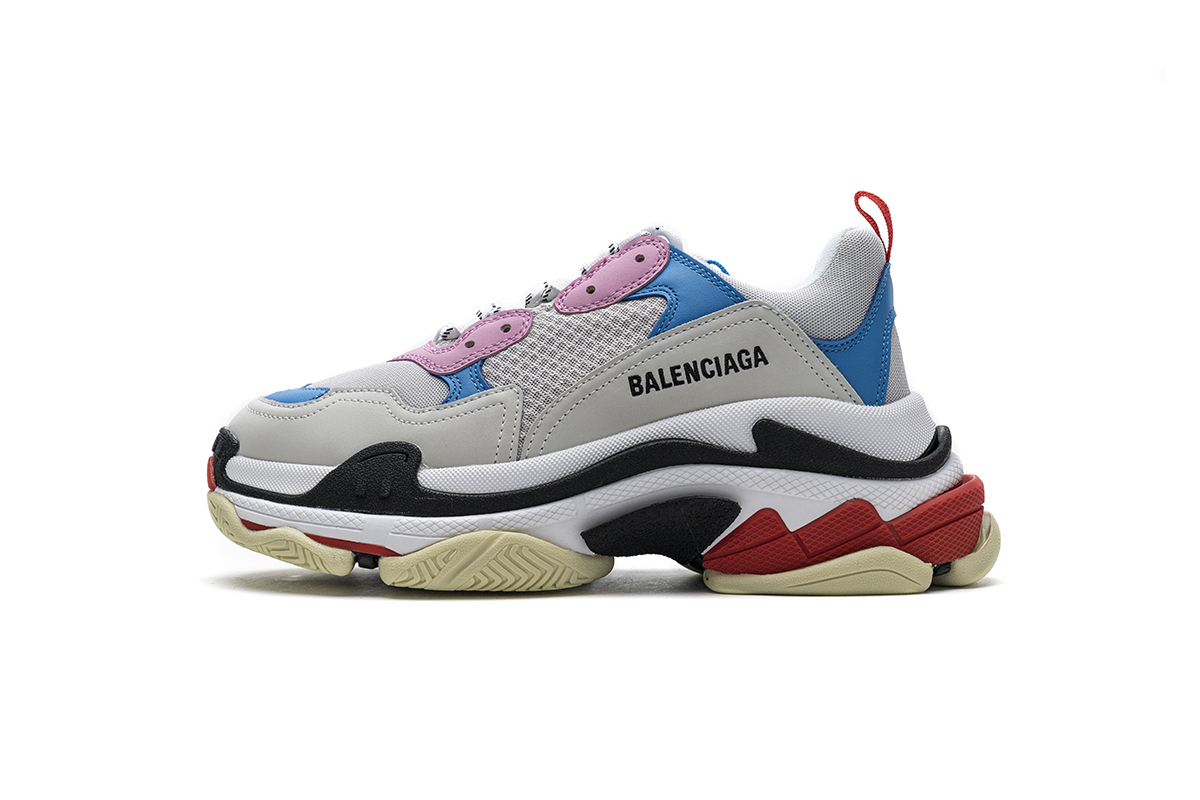 Balenciaga Triple S Pink Bright Blue 541624 W06E2 1150 ??