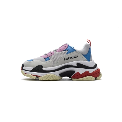 Balenciaga Triple S Pink Bright Blue 541624 W06E2 1150  01