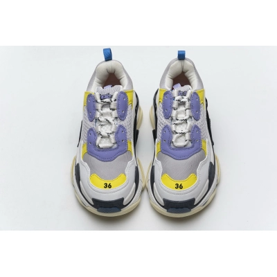 Balenciaga Triple S Black Grey Blue 541624 W06E2 7282  02