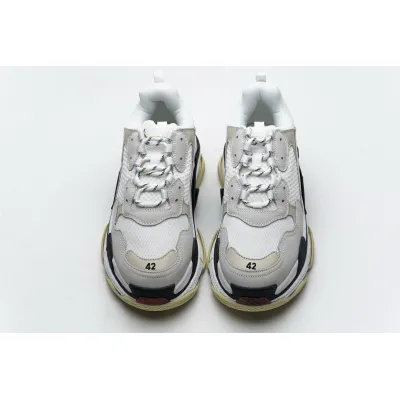 Balenciaga Triple S White Dark Grey Red  541624 W06E2 1790  02