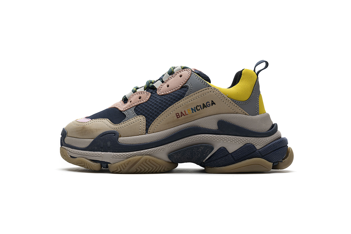 Balenciaga Triple S Grey Yellow 490672 W09O5 1027 ??