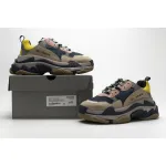 Balenciaga Triple S Grey Yellow 490672 W09O5 1027 ??