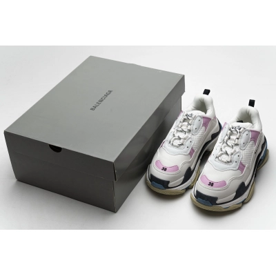 Balenciaga Triple S Blue Pink 541624 W06E2 7352  02