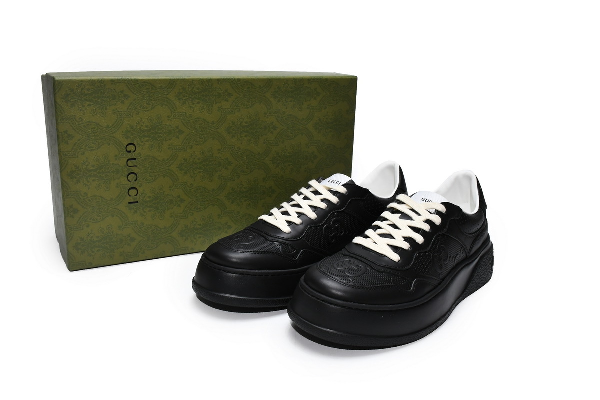 Gucci Chunky B Black 669582 1XL10 9014 ?Womens Mens Gucci Chunky B Black - Crew Kicks ?Gucci Chunky B Black,Mens Gucci Chunky B Black,Womens Gucci Chunky Black