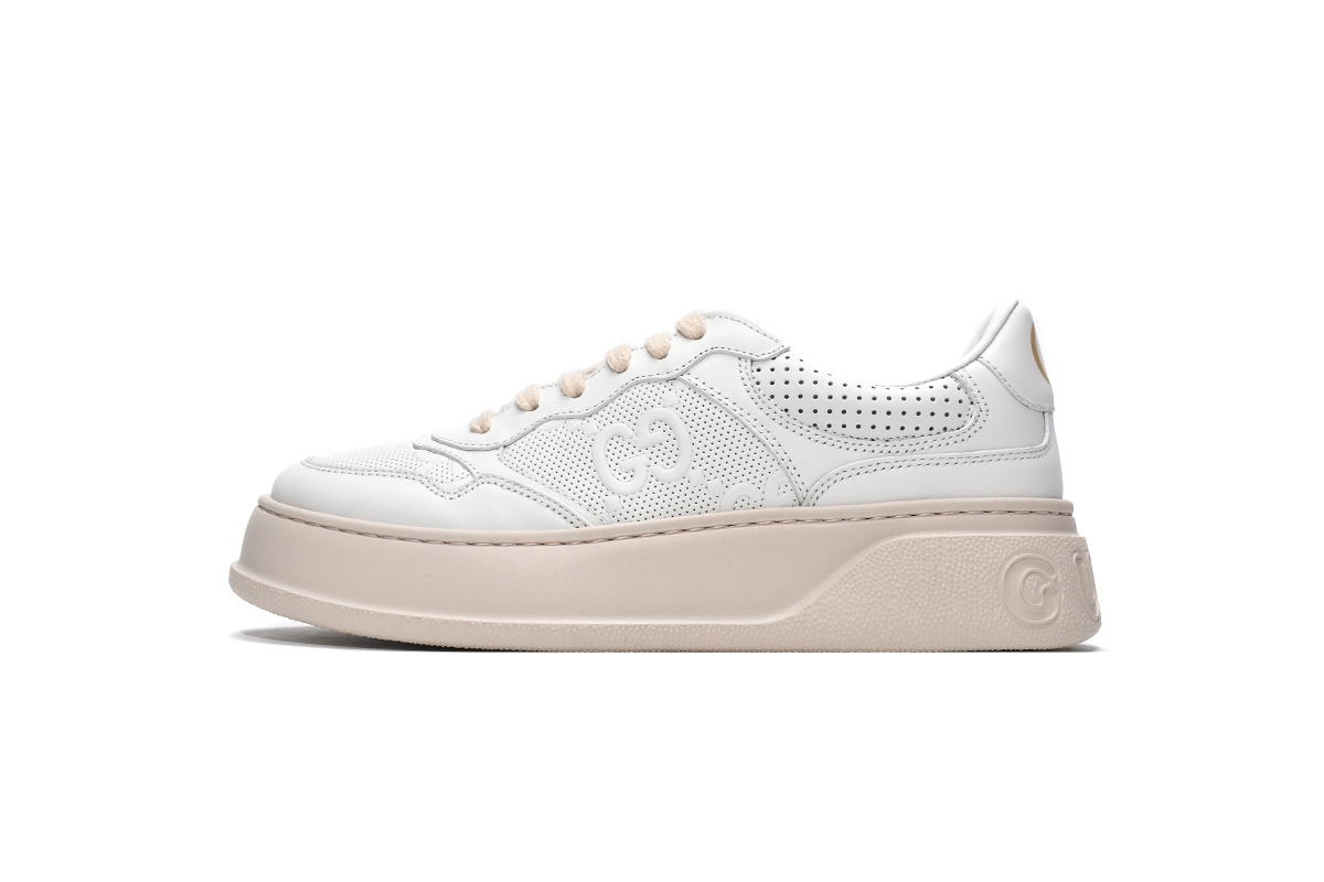 Gucci Chunky B White Pink 670415 UPG10 9060?Gucci Chunky B White Pink Low Top Sneakers - Crew Kicks ?Gucci Chunky B White Pink,Gucci Chunky Sneakers