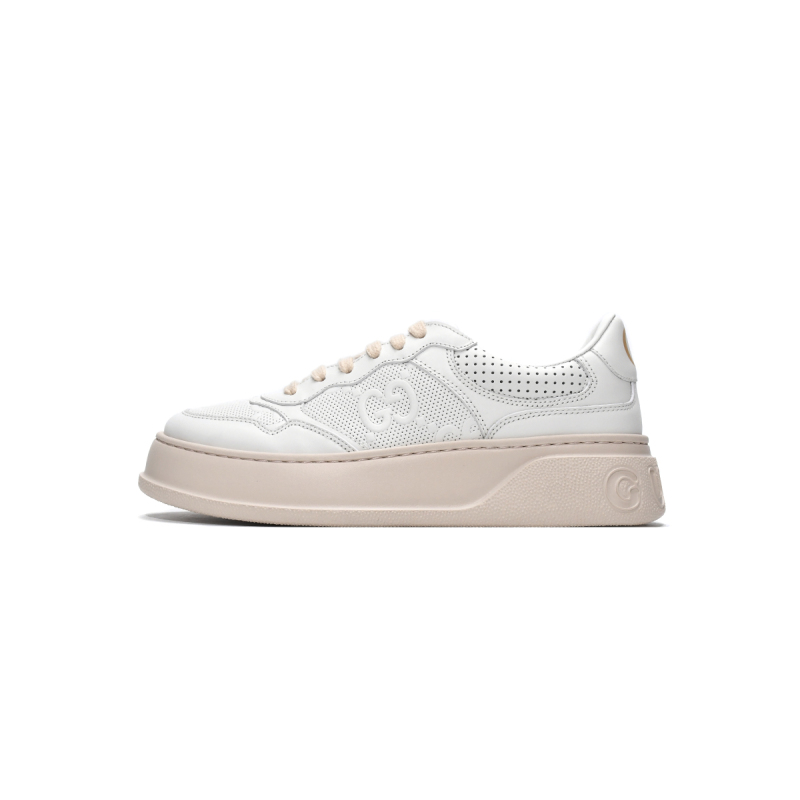 Gucci Chunky B White Pink 670415 UPG10 9060?Gucci Chunky B White Pink Low Top Sneakers - Crew Kicks ?Gucci Chunky B White Pink,Gucci Chunky Sneakers