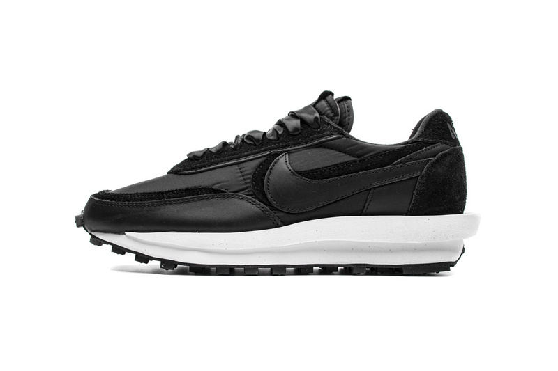 Sacai x Nike LDWaffle Black White BV0073-002 ?Mens Womens Nike Sacai LDWaffle Black White - Crew Kicks?nike ld waffle sacai black white,sacai ld waffle black and white,black and white sacai x ldwaffle