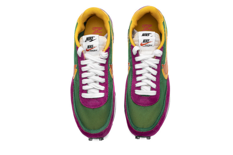 Sacai x Nike LDWaffle Green Pink Orange BV0073-301??