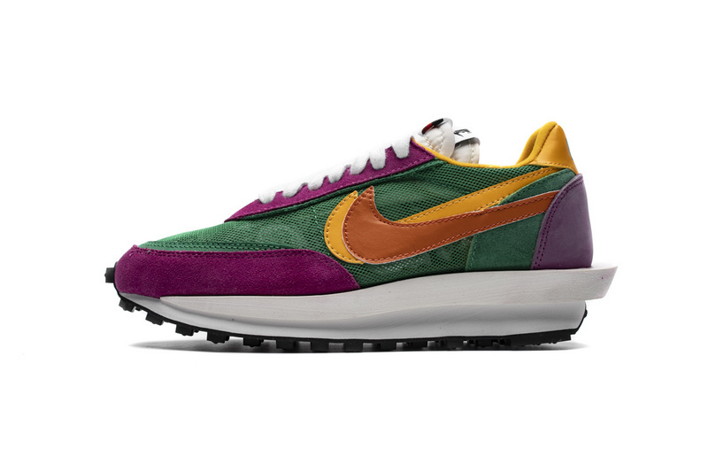Sacai x Nike LDWaffle Green Pink Orange BV0073-301??