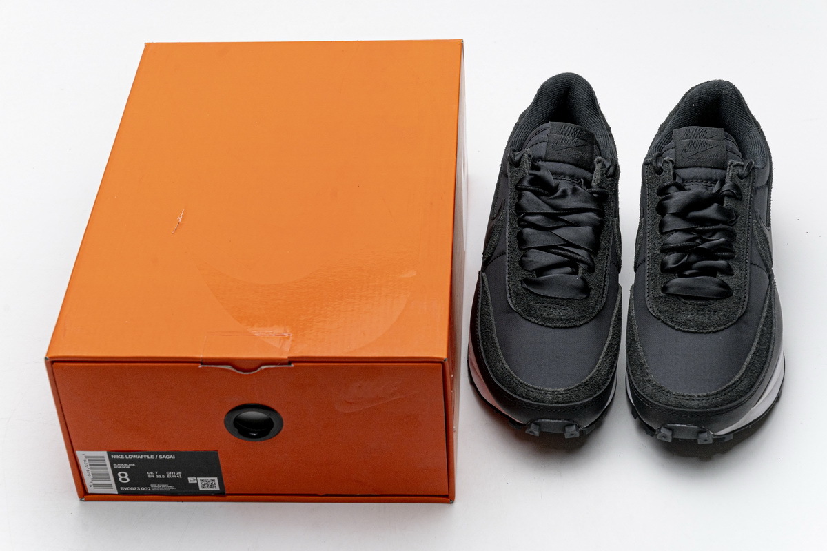 Sacai x Nike LDWaffle Black White BV0073-002 ?Nike Sacai LDWaffle Black White - Crew kicks?sacai x nike ldwaffle,nike sacai ld waffle,nike sacai ld waffle,Nike Sacai LDWaffle Black White