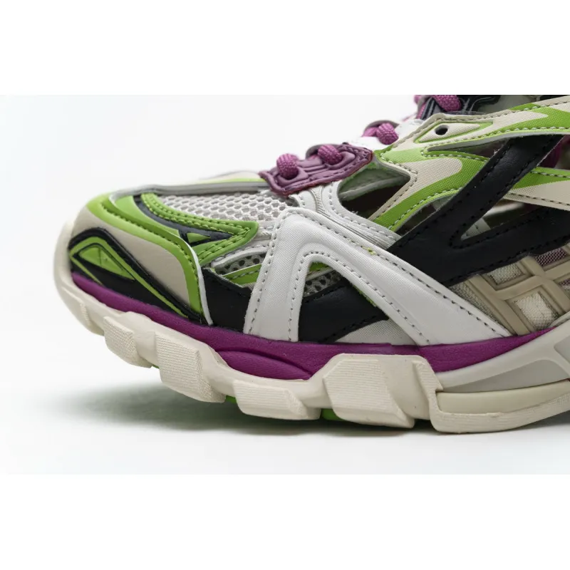 Ba*len*cia*ga track 2 sneaker white green pink 568615 w2gn3 9199