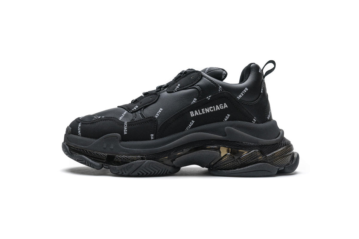 Balenciaga Triple S Letter Black 524039 W09E1 2021 ??