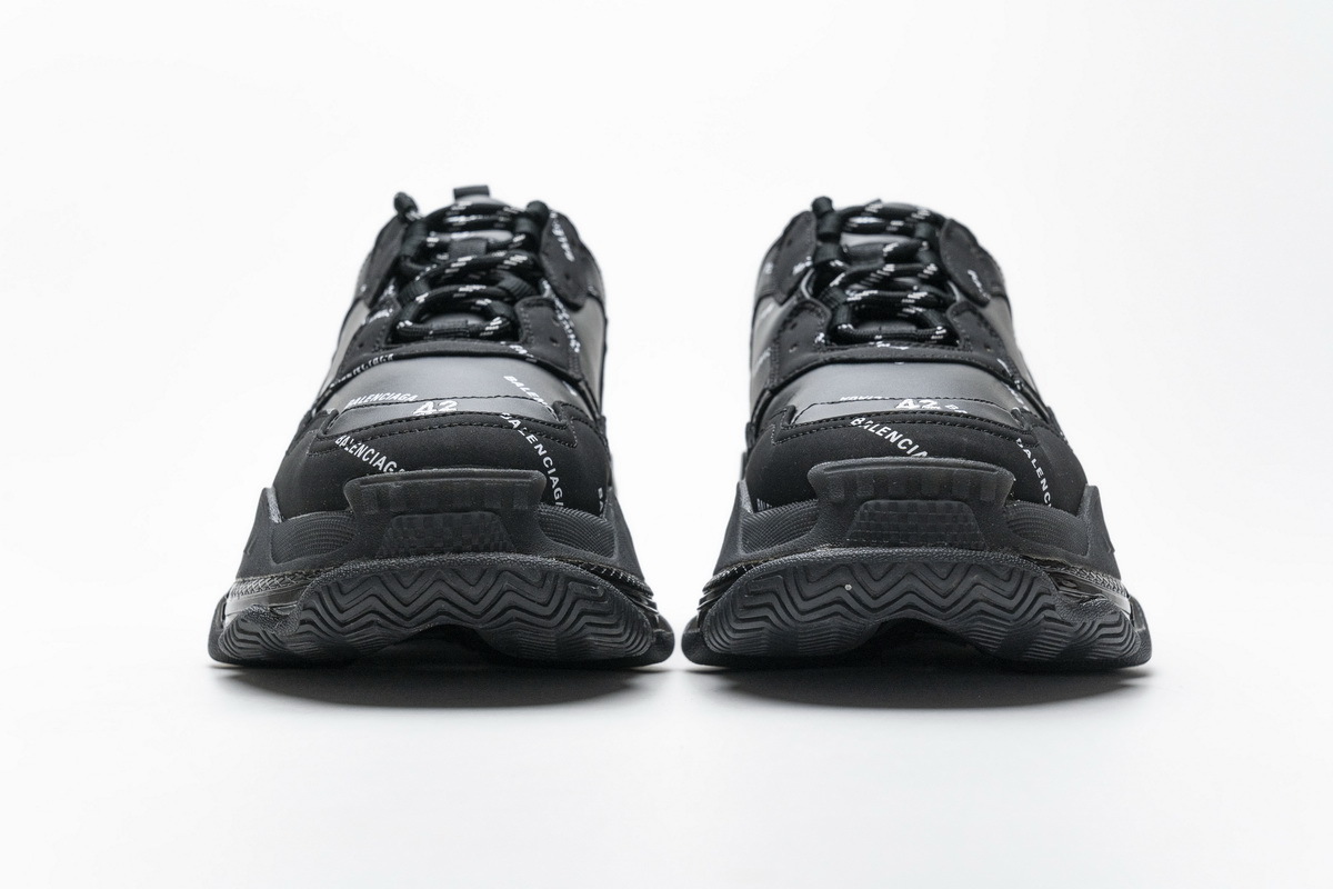 Balenciaga Triple S Letter Black 524039 W09E1 2021 ??