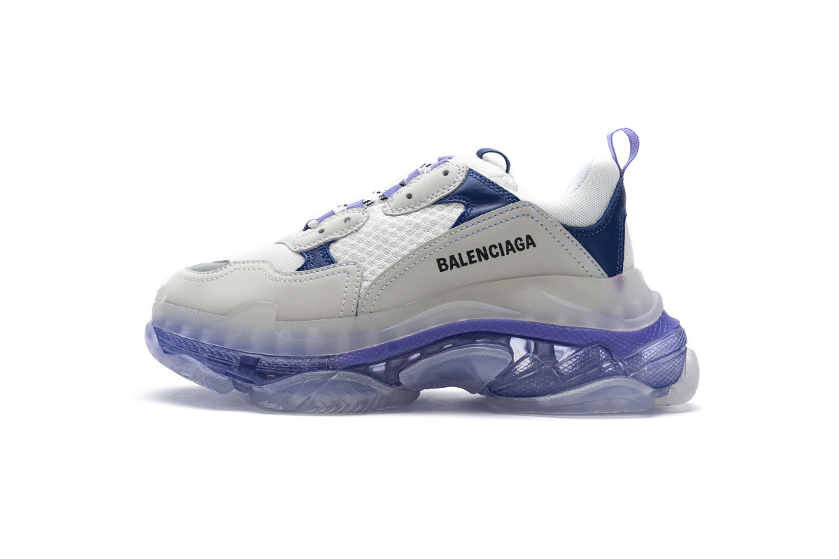 Balenciaga Triple S White Purple 544351 W09E1 1322 ??