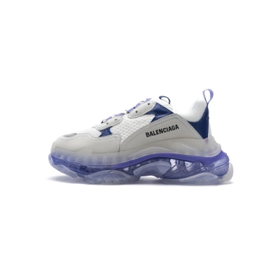 Balenciaga Triple S White Purple 544351 W09E1 1322  01