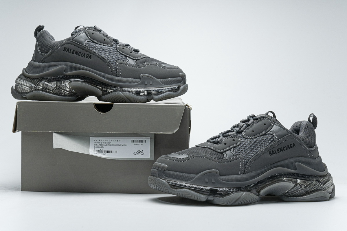 Balenciaga Triple S Dark Grey Men