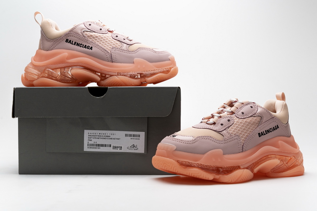 Balenciaga Triple S Pink 544351 W09E1 1331 ??