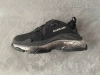 Balenciaga Triple S Black Silver 544351 W2FB2 1001 