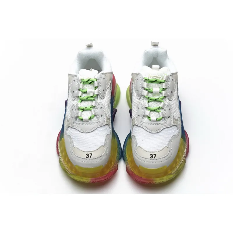 Balenciaga Triple S Rainbow 544351 W09E1 1895 ??