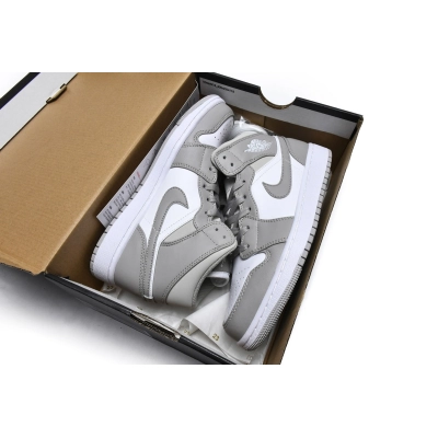 Nike Air Jordan 1 Mid Linen Womens 554724-082  02