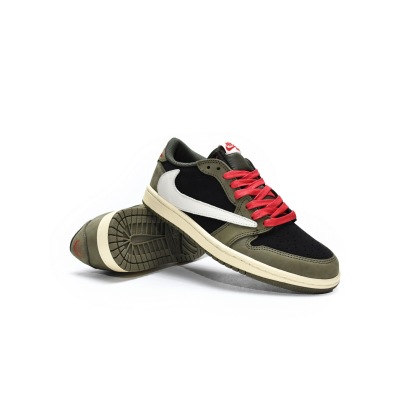 Travis Scott x Air Jordan 1 Low Dark Green DM7866-196  02
