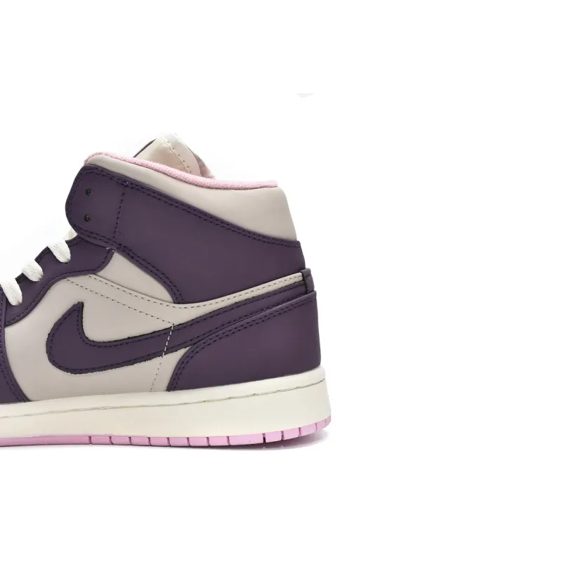 Air Jordan 1 Mid Pro Purple Sand 555112-500