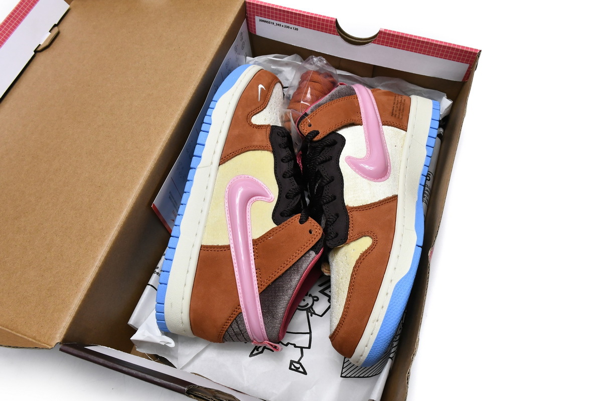 Nike Dunk Pink Brown DJ1173-700 ??