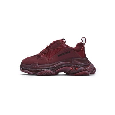 Balenciaga Triple S Red Wine  544351 W06F1 9878  01