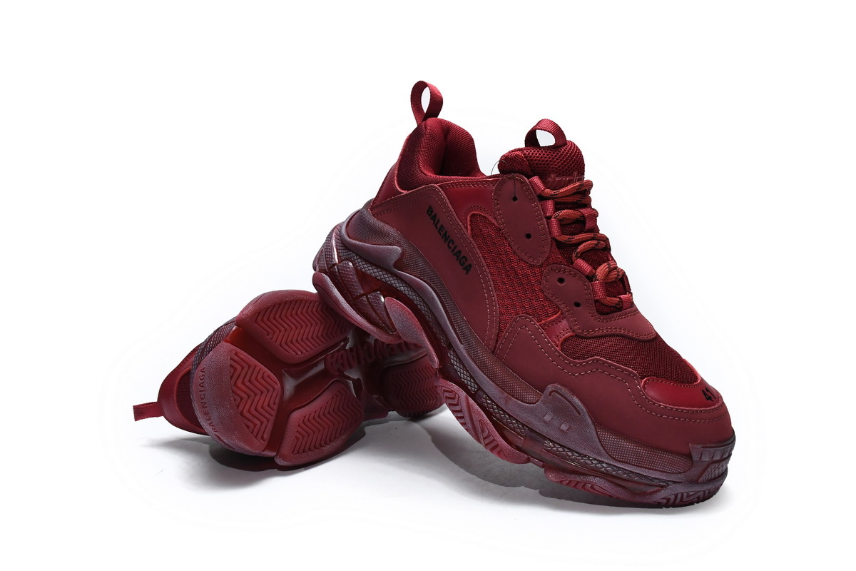 Balenciaga Triple S Red Wine  544351 W06F1 9878 ??