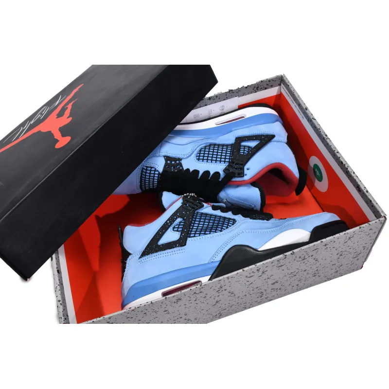Travis Scott x Air Jordan 4 Houston Oilers Cactus Jack 308497-406