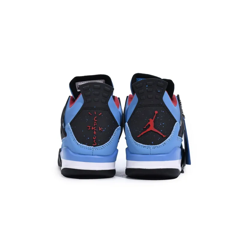 Travis Scott x Air Jordan 4 Houston Oilers Cactus Jack 308497-406
