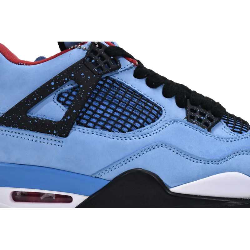 Travis Scott x Air Jordan 4 Houston Oilers Cactus Jack 308497-406
