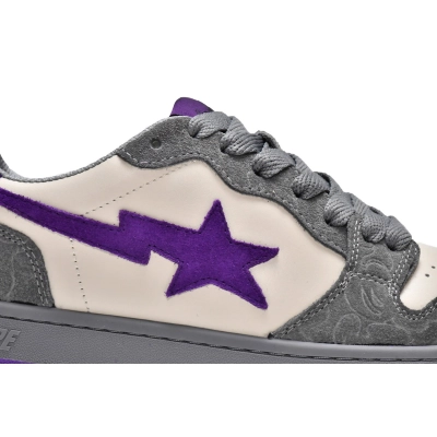 Bape Sk8 Sta Low white purple 1G70-191-032 02