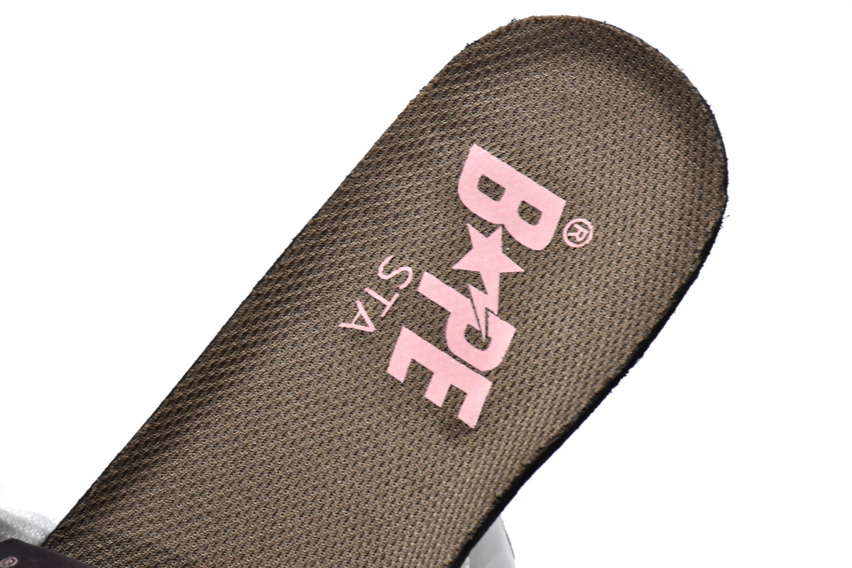 Bapesta Bape Sk8 Sta Low White Brown 1G70-109-0012