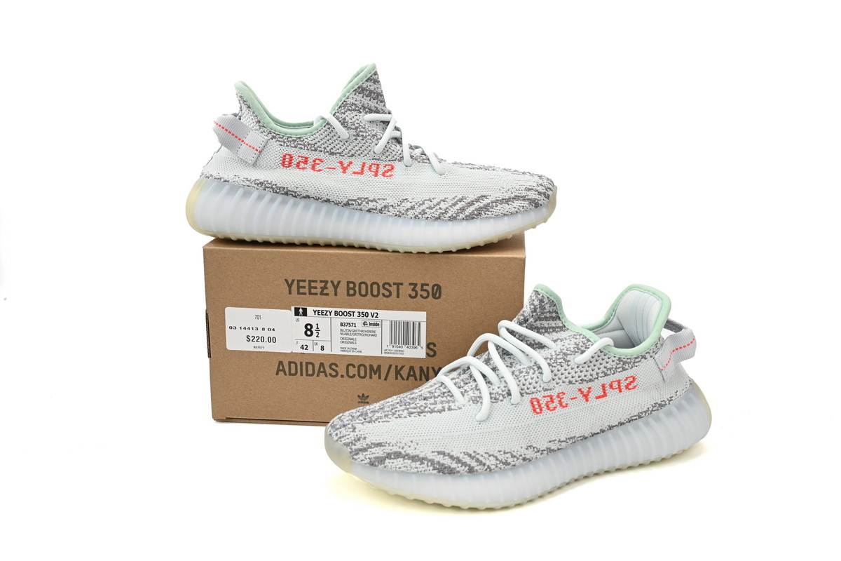 blue tint yeezy