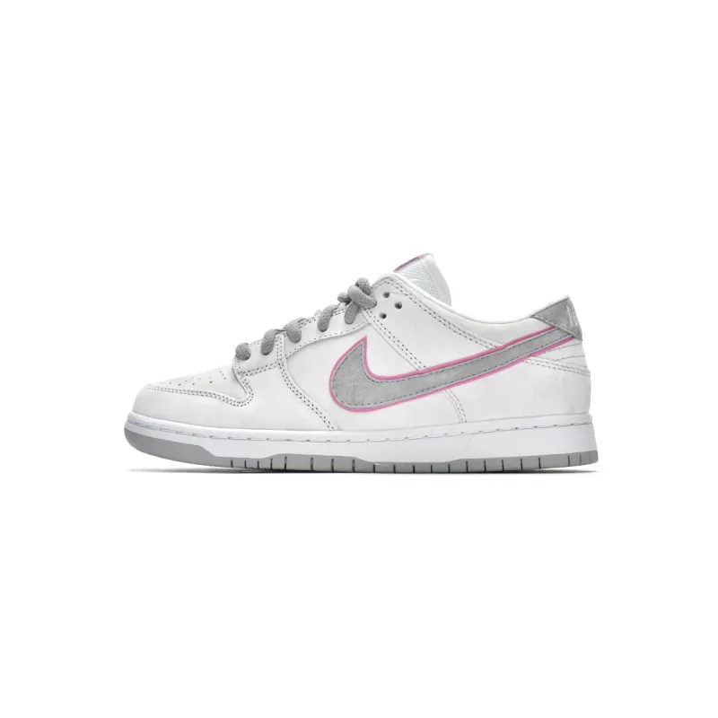nike sb dunk low ishod wair flat silver