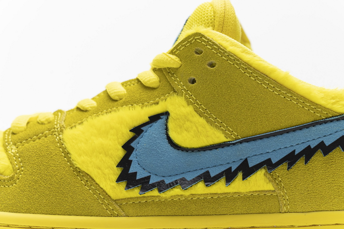 yellow grateful dead dunks