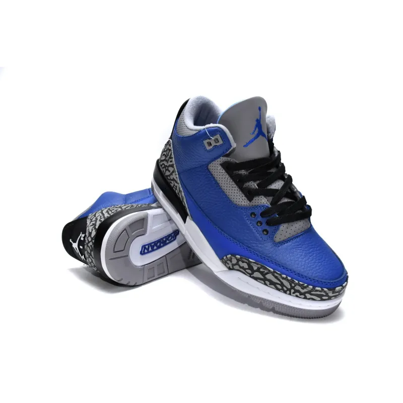 Air Jordan 3 Retro Varsity Royal Cement CT8532-400