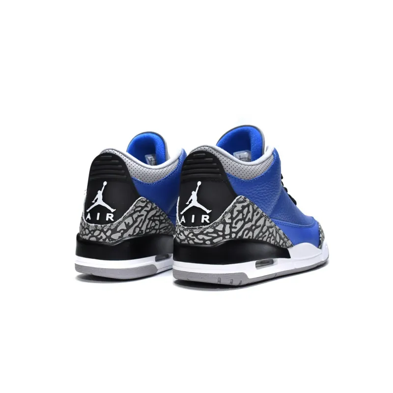 Air Jordan 3 Retro Varsity Royal Cement CT8532-400