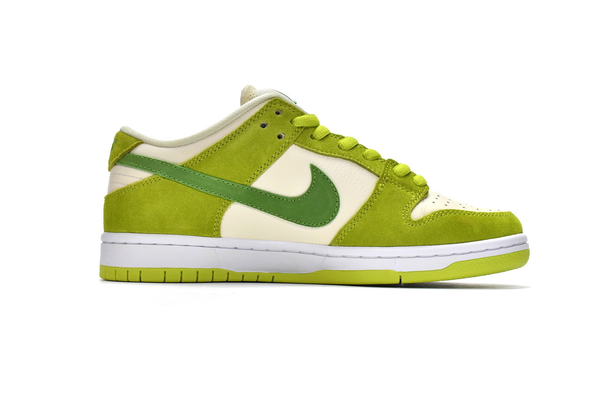nike dunk green apple