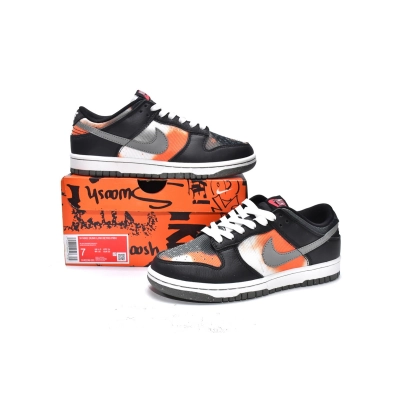 Nike Dunk Low Graffiti Black Red DM0108-001 02