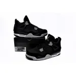 jordan 4 black canvas rep