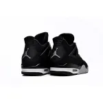 jordan 4 black canvas replica
