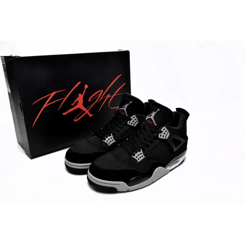 Air Jordan 4 Retro SE Black Canvas 2022 DH7138-006