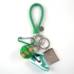AJ 3D Mini Shoe Model Car Key Chain Backpack Bag Pendant Couple Basketball Pendant